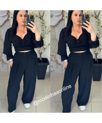 Conjunto Elis Preto